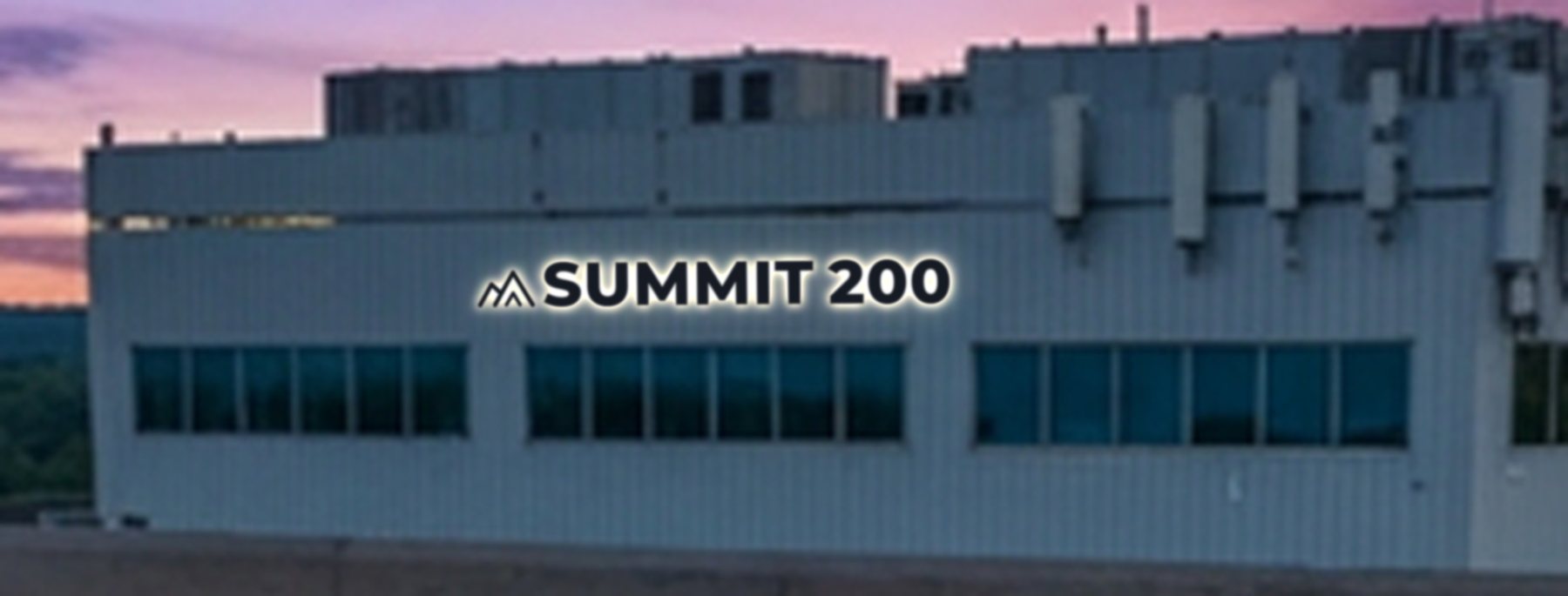 Dusk simulation showing halo illumination